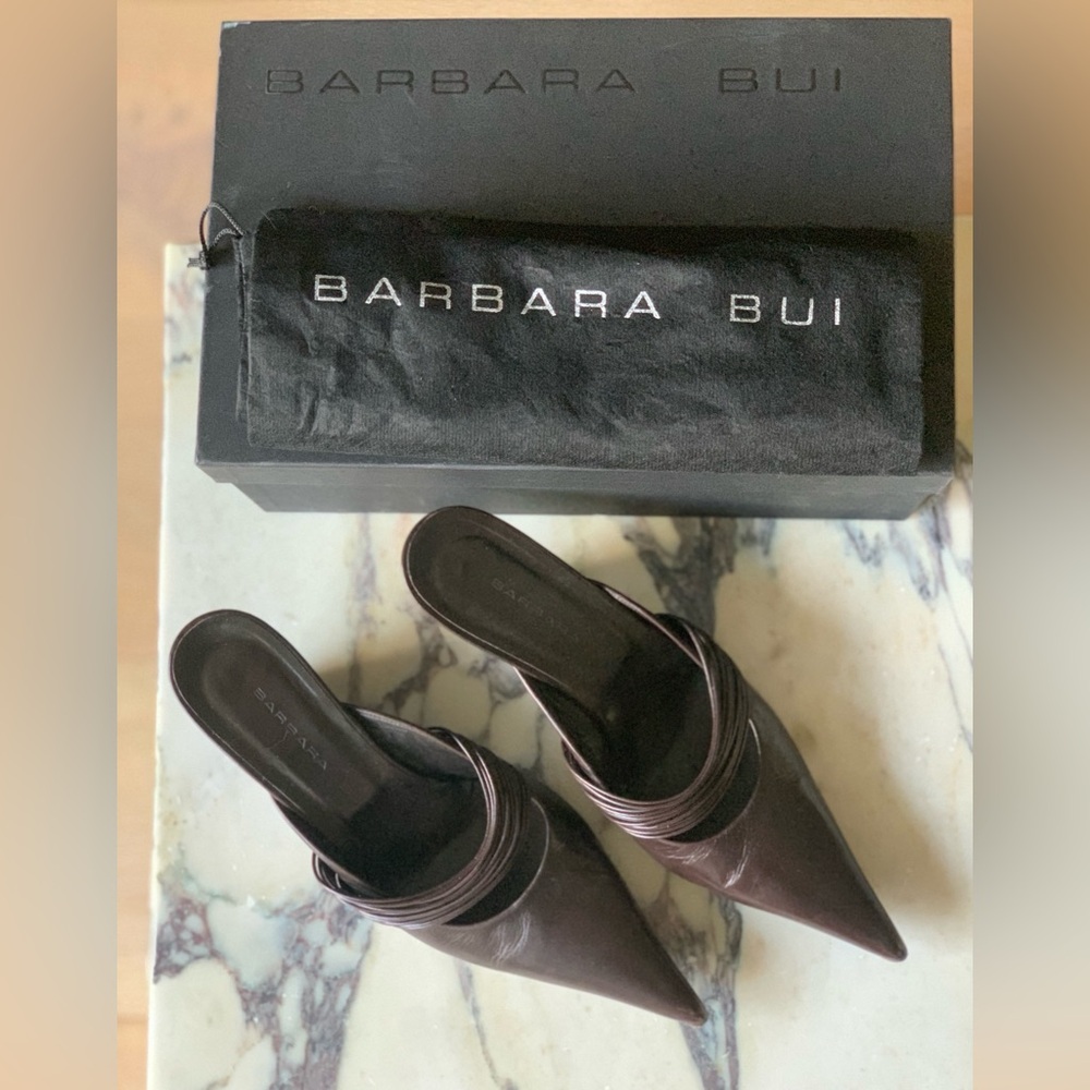 Barbara Bui Dark Brown Shoes